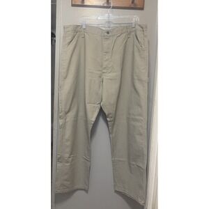 Rustler NWOT khaki carpenter pants size 42x30 Heavy Duty Work Pants